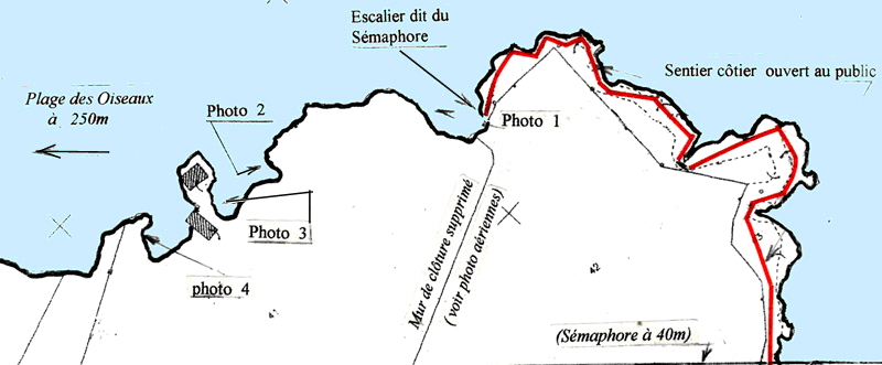 plan de situation de prise de vues des photos suivantes