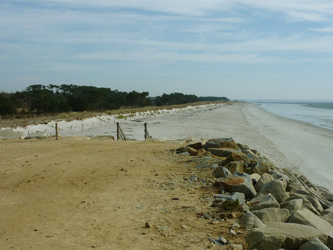 Tôt ou tard, la mer aurait eu raison de la dune de Mousterlin ouest