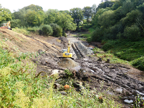 travaux au Bassin de Kergoadic  ou Canal de Panama ?