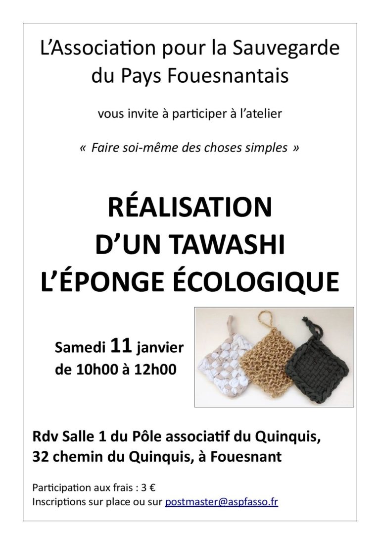 Faire Un Tawashi Avec Un Tee-shirt Usagé Pix