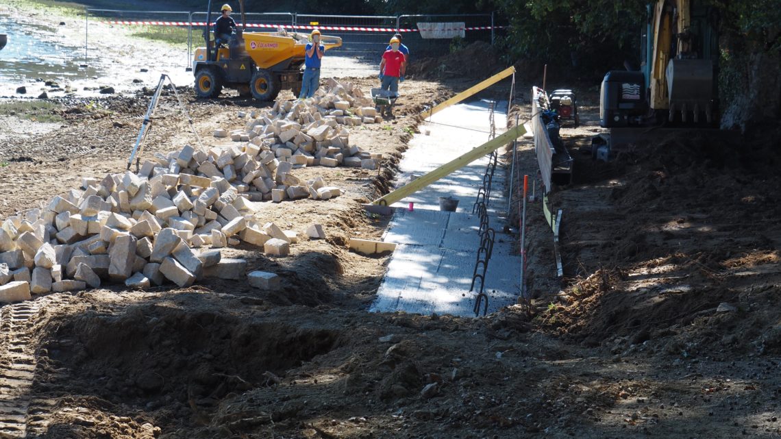 Reportage photo sur les travaux de Penfoulic